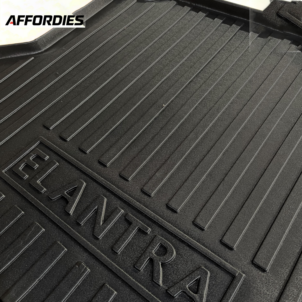 Hyundai Elantra 2021–2024 9D TPE Trunk Mat