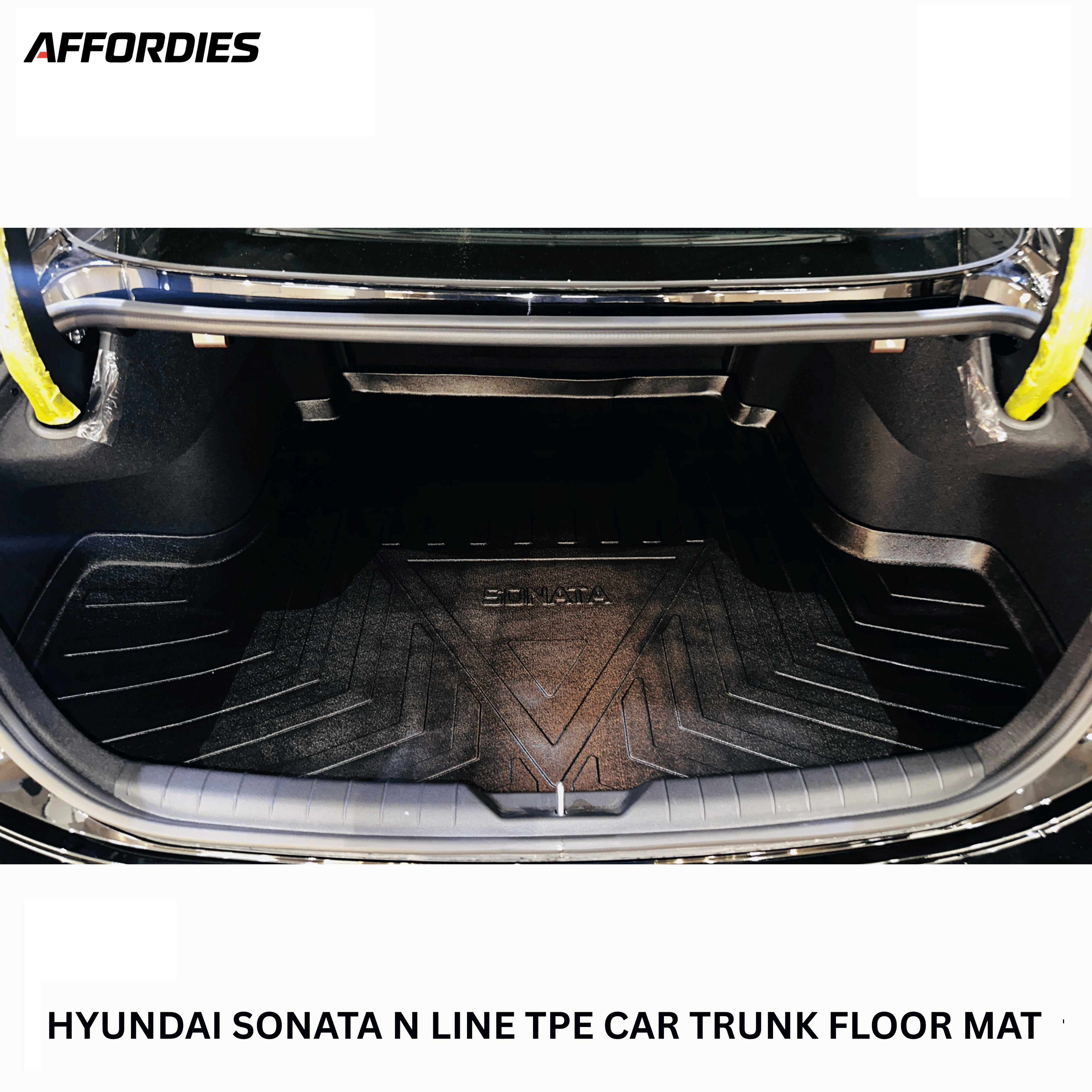 Hyundai Sonata N Line 2025 9D TPE Trunk Mat