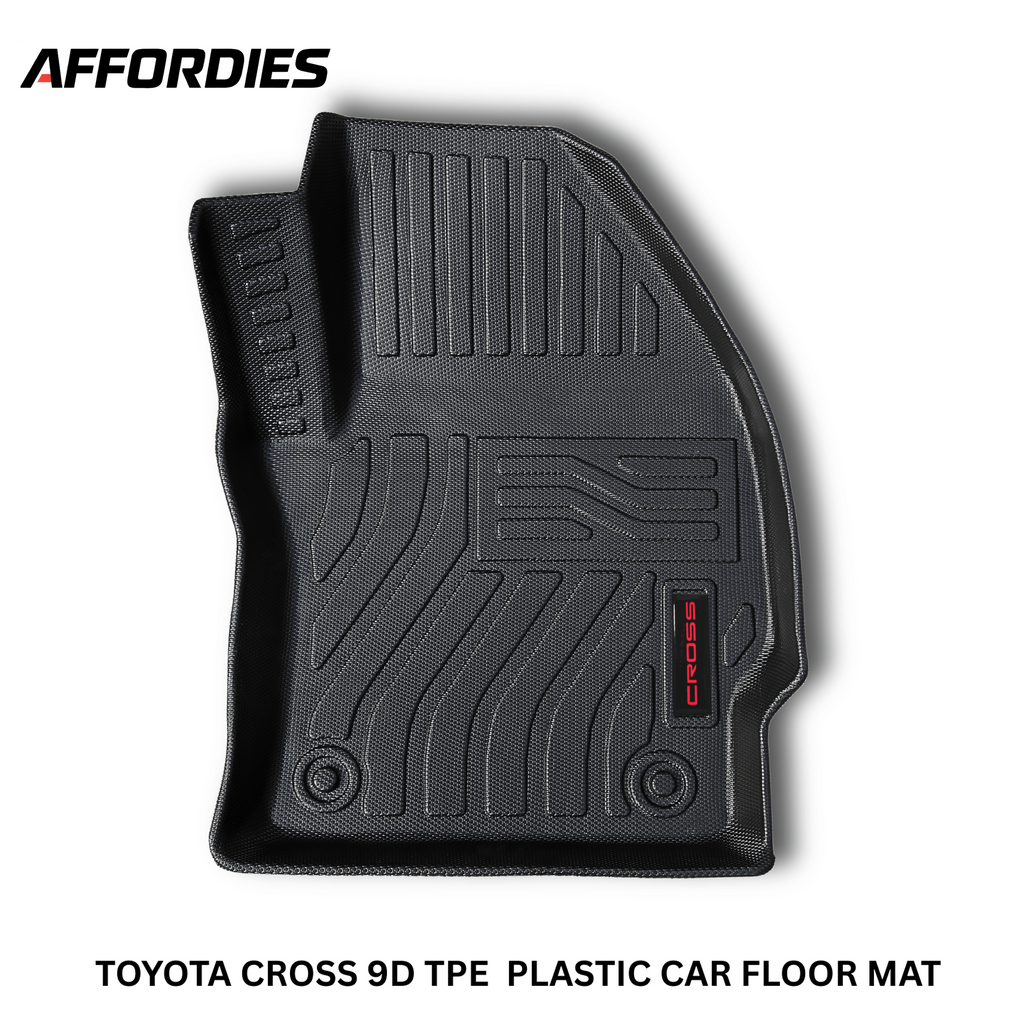 Toyota Corolla Cross 2020–2024 9D TPE Floor Mats