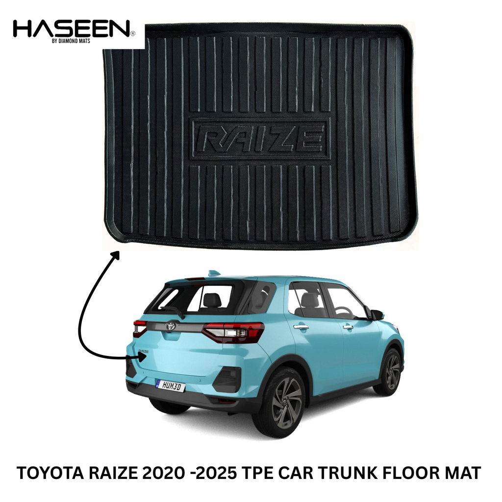 Toyota Raize 2020-2025 9D TPE Trunk Mat