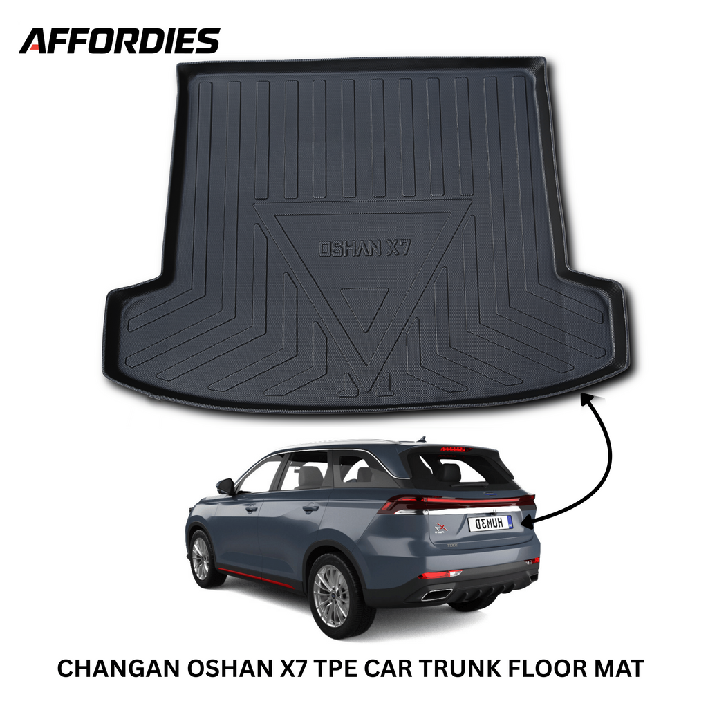 Changan Oshan X7 2022–2025 9D TPE Trunk Mat