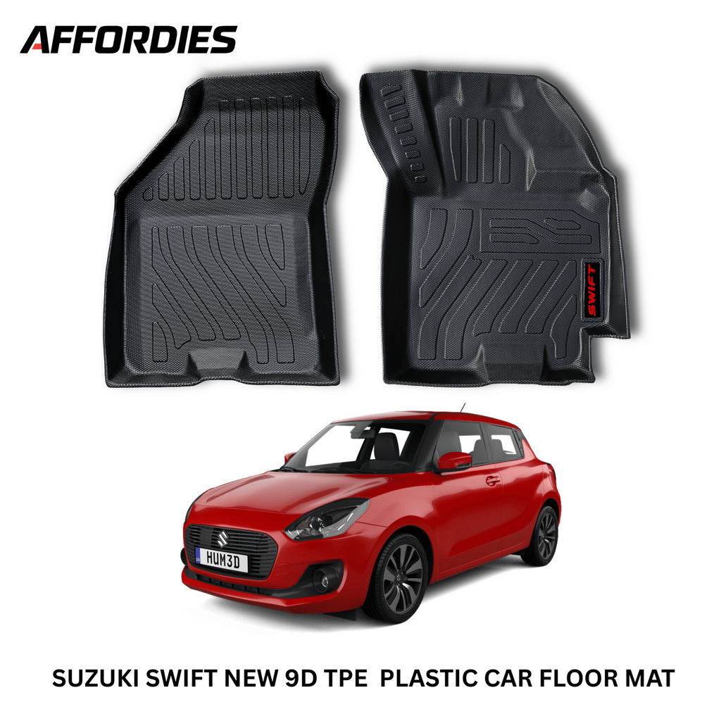 Suzuki Swift 2022–2025 9D TPE Floor Mats