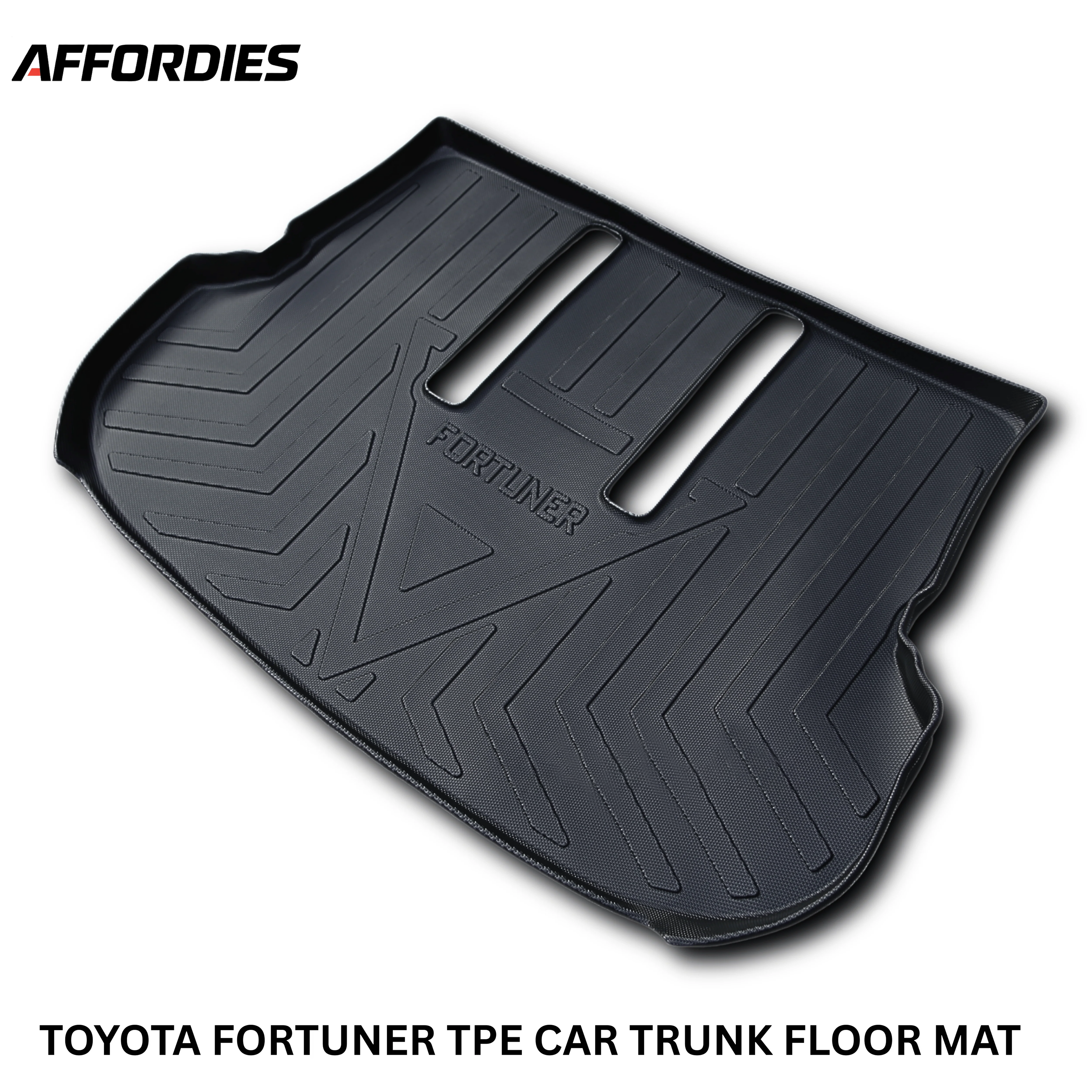 Toyota Fortuner 2014–2022 9D TPE Trunk Mat