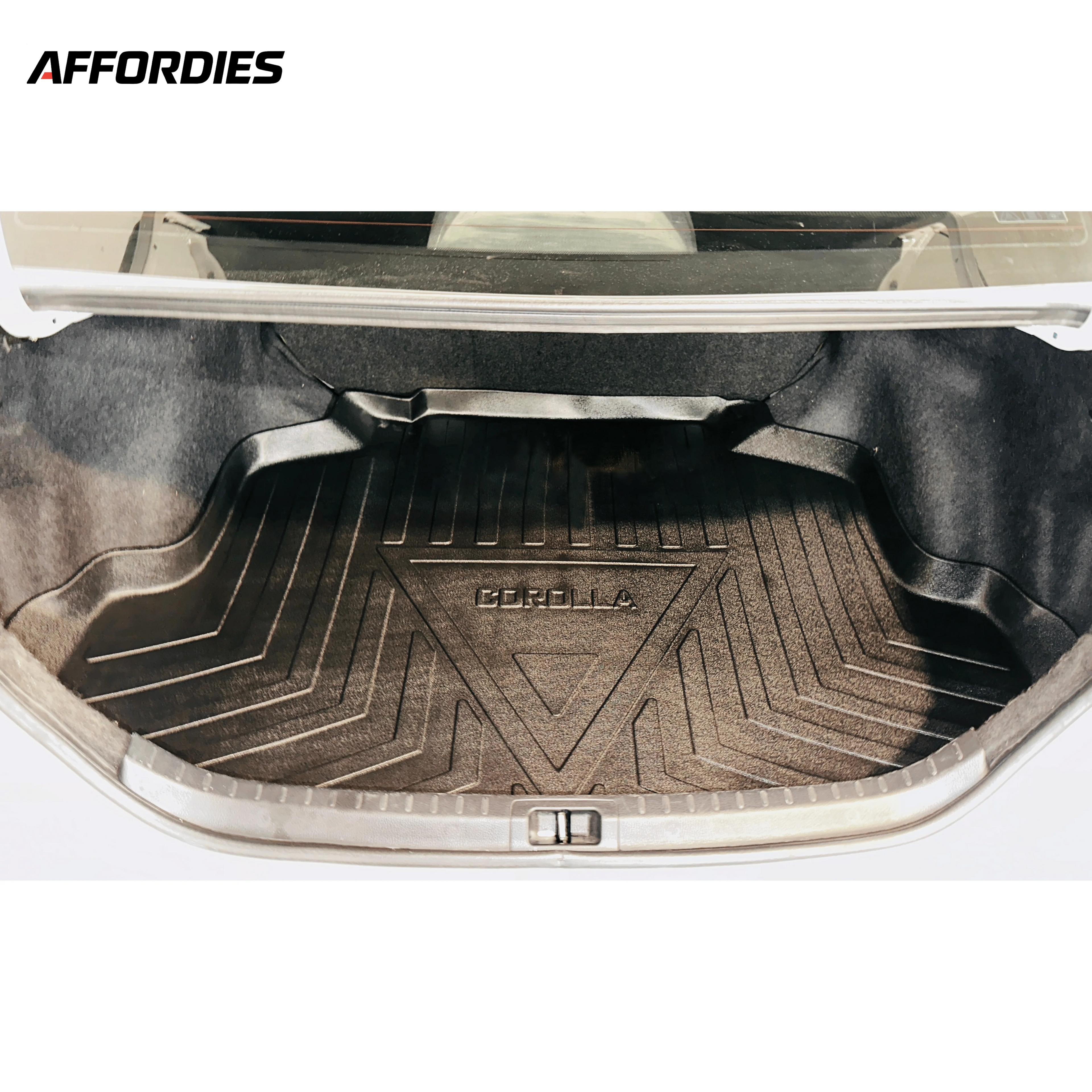 Toyota Corolla 2014–Present TPE Plastic Trunk Mat