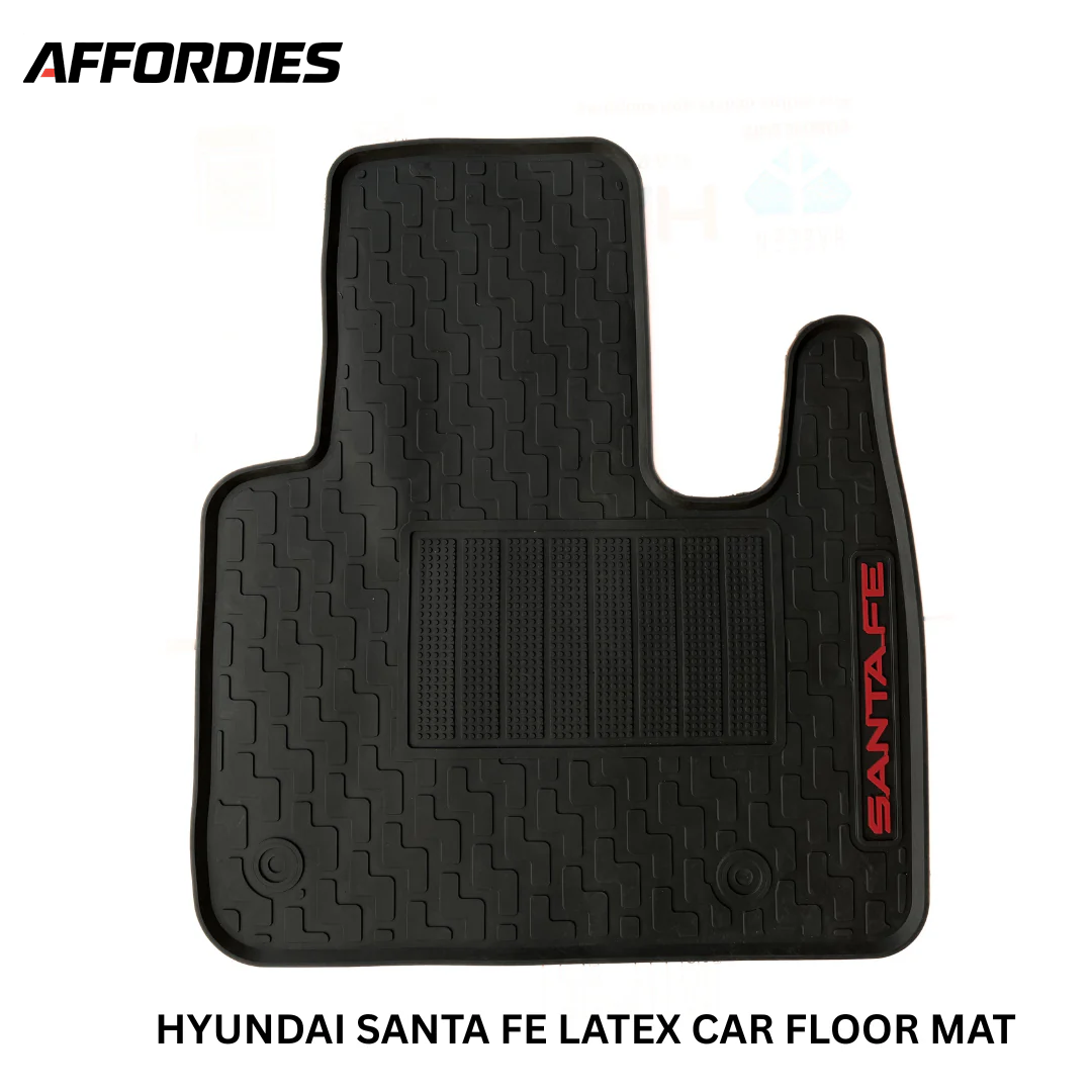 Hyundai Santa Fe Premium Latex Rubber Car Floor Mats