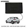 Kia Stonic 2021–2022 9D TPE Trunk Mat