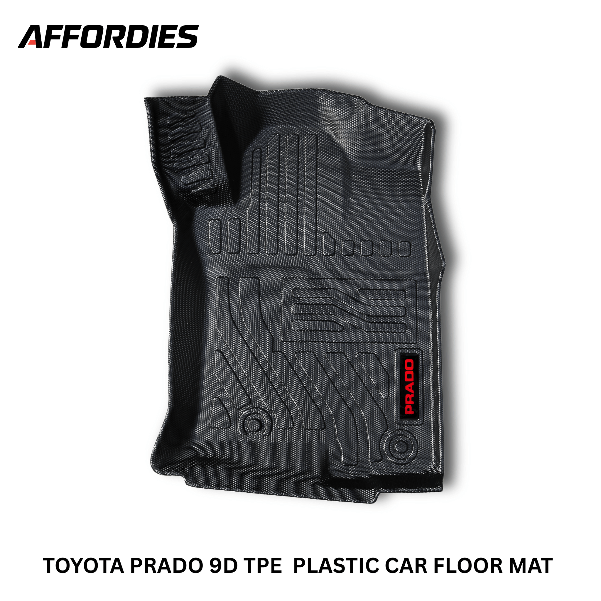Toyota Prado FJ150 2009–2024 9D TPE Floor Mats