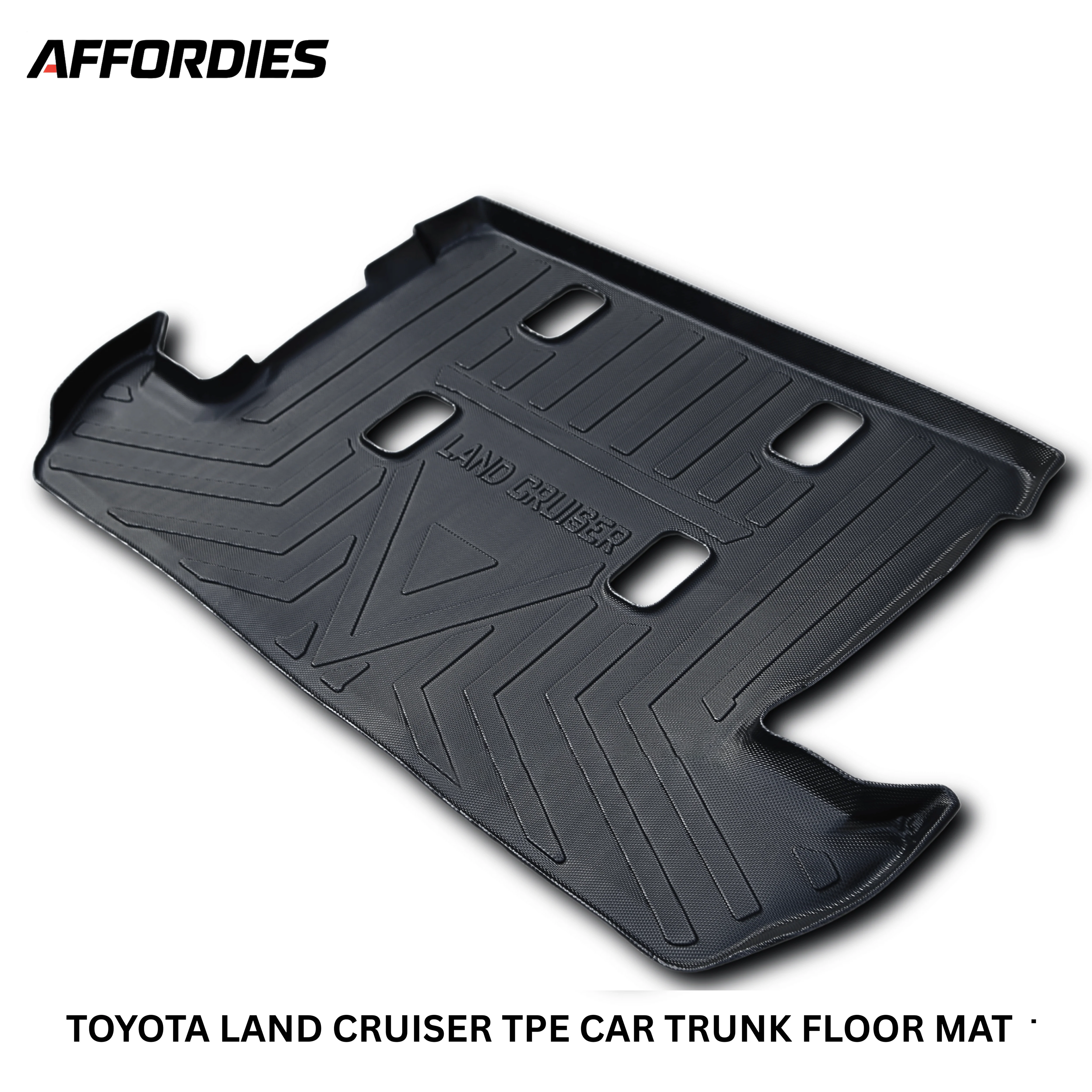 Toyota Land Cruiser 9D TPE Trunk Mat