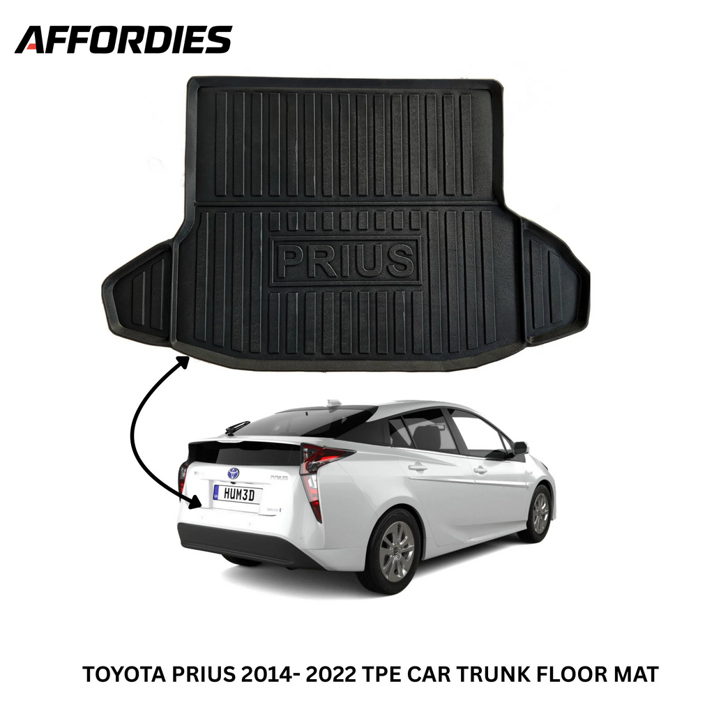 Toyota Prius Hybrid Alpha 2014-2022 9D TPE Trunk Mat