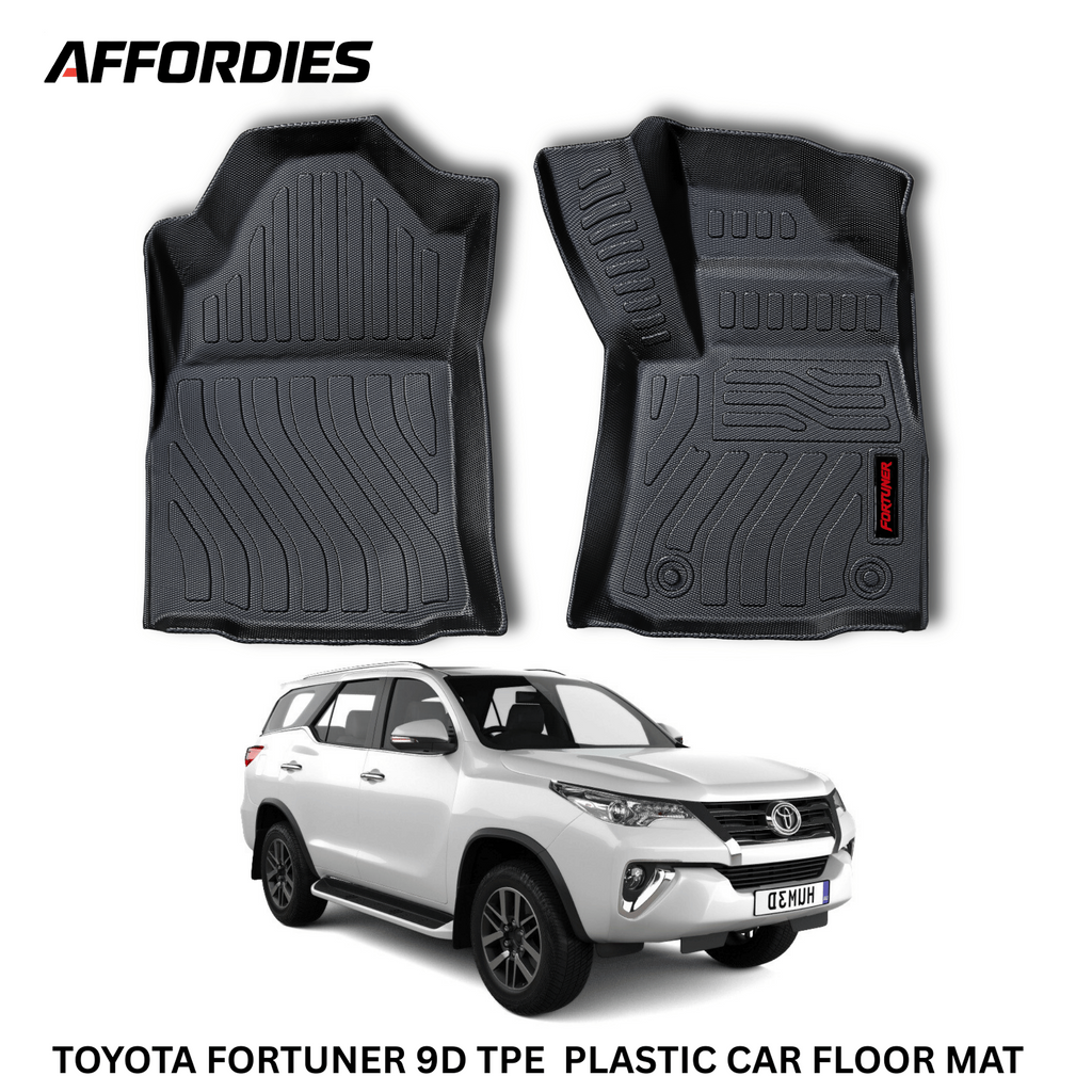 Toyota Fortuner 2016–2024 9D TPE Floor Mats