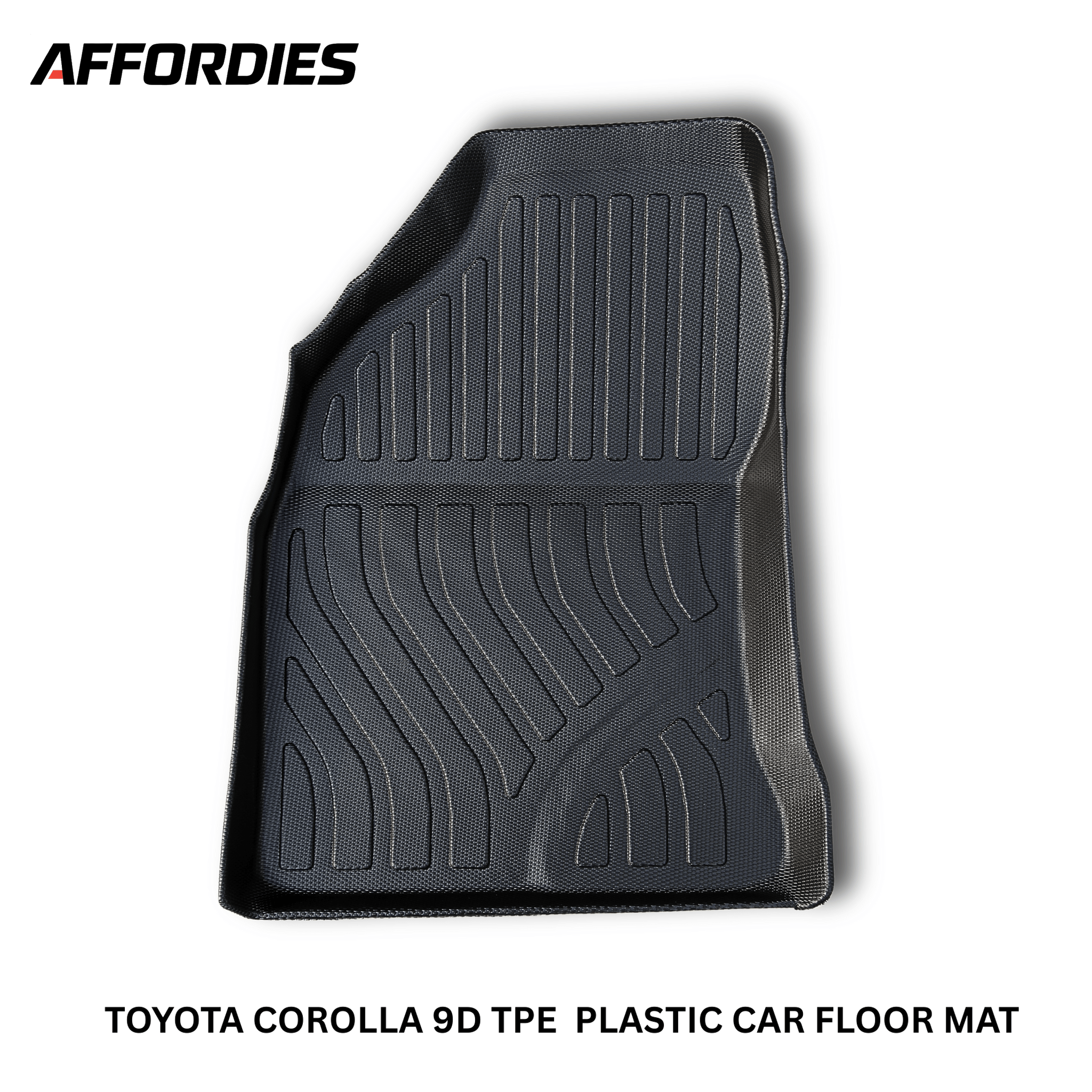 Toyota Corolla 2014–2025 9D TPE Floor Mats