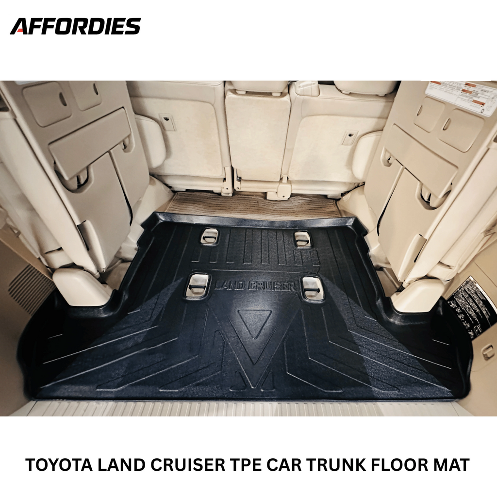 Toyota Land Cruiser 9D TPE Trunk Mat