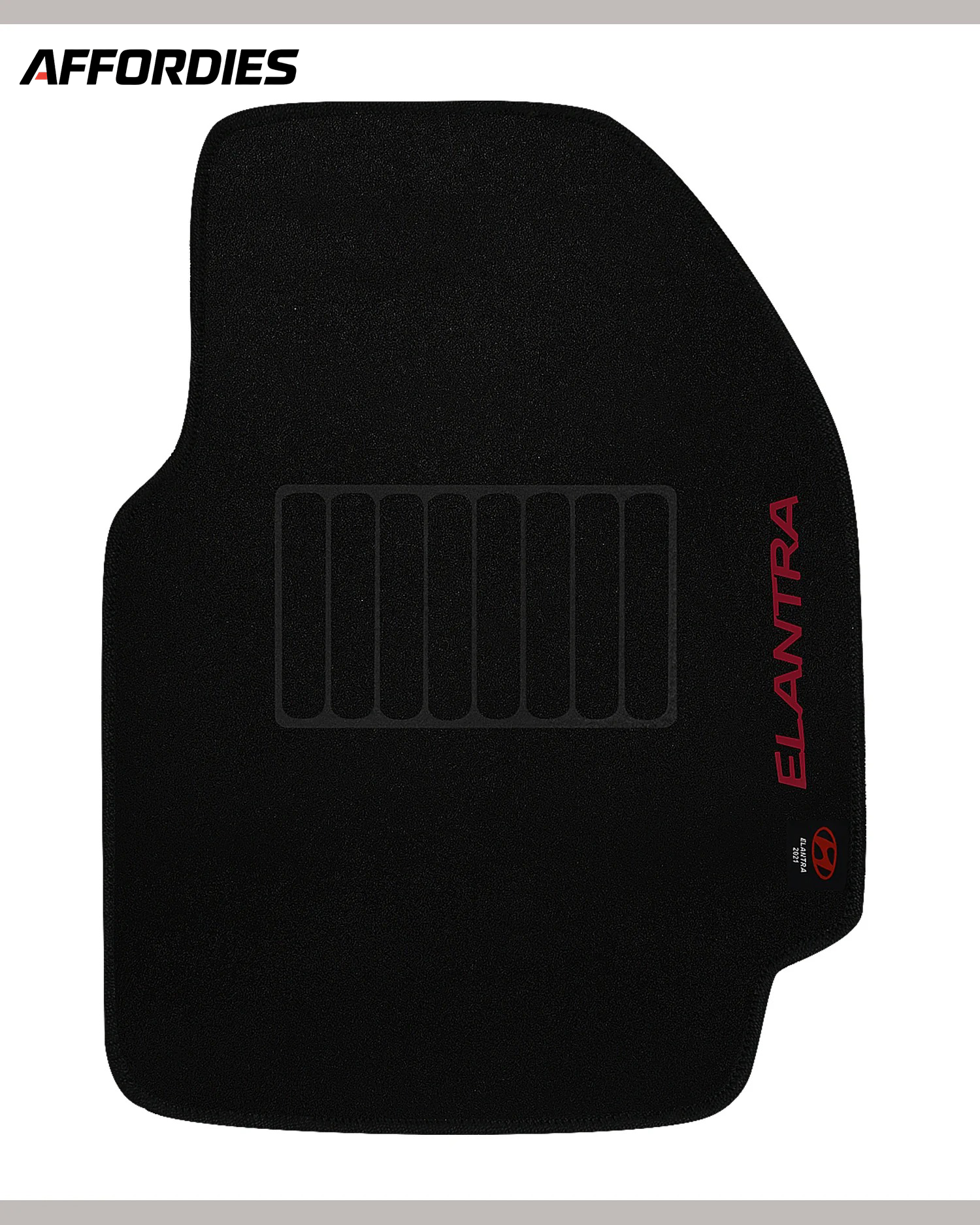 Hyundai Elantra 2021-2024 Side Logo Executive Carpet Car Floor Mats