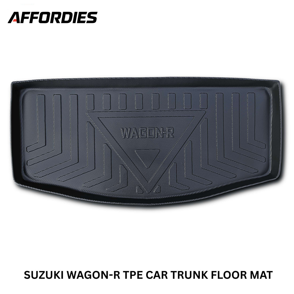 Suzuki Wagon R 2014–2025 TPE Plastic Trunk Mat