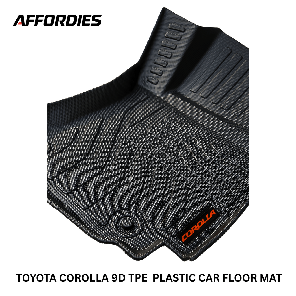 Toyota Corolla 2014–2025 9D TPE Floor Mats