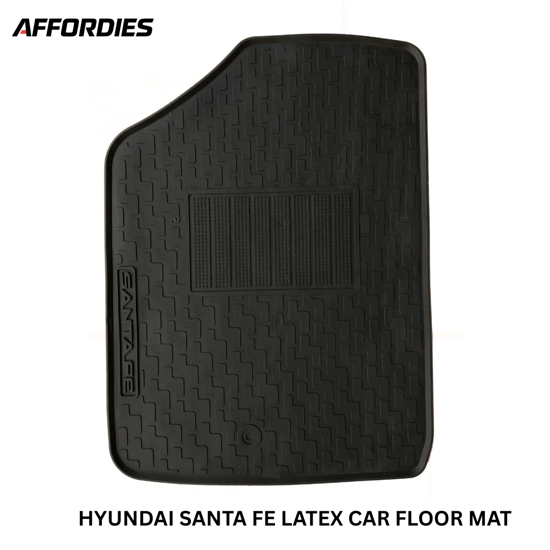 Hyundai Santa Fe Premium Latex Rubber Car Floor Mats