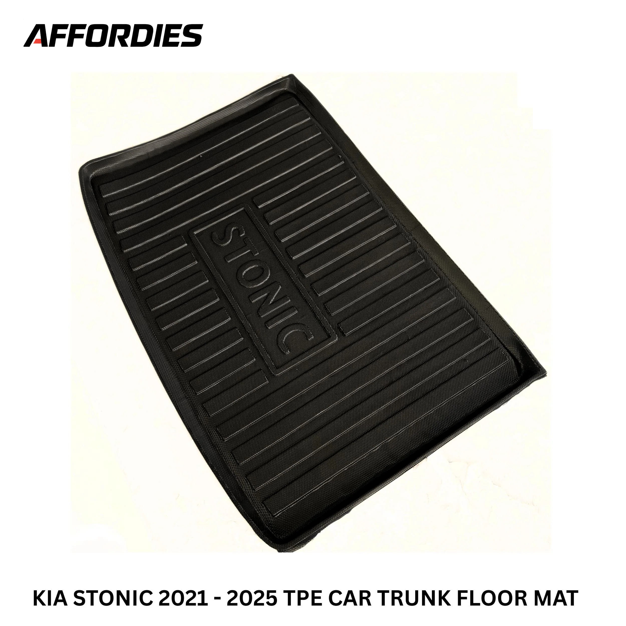 Kia Stonic 2021–2022 9D TPE Trunk Mat