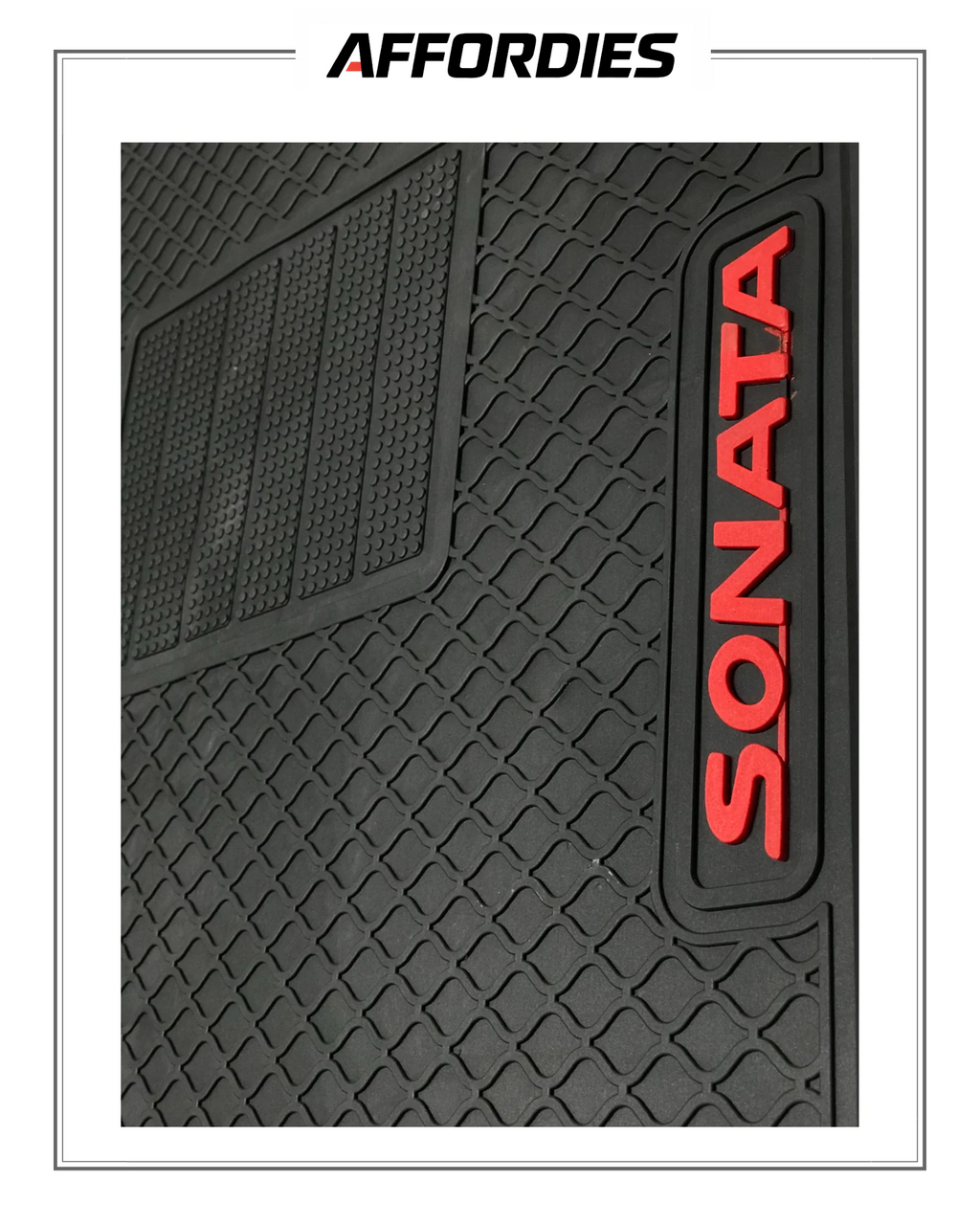 Hyundai Sonata 2021–Present Premium Latex Rubber Car Floor Mats