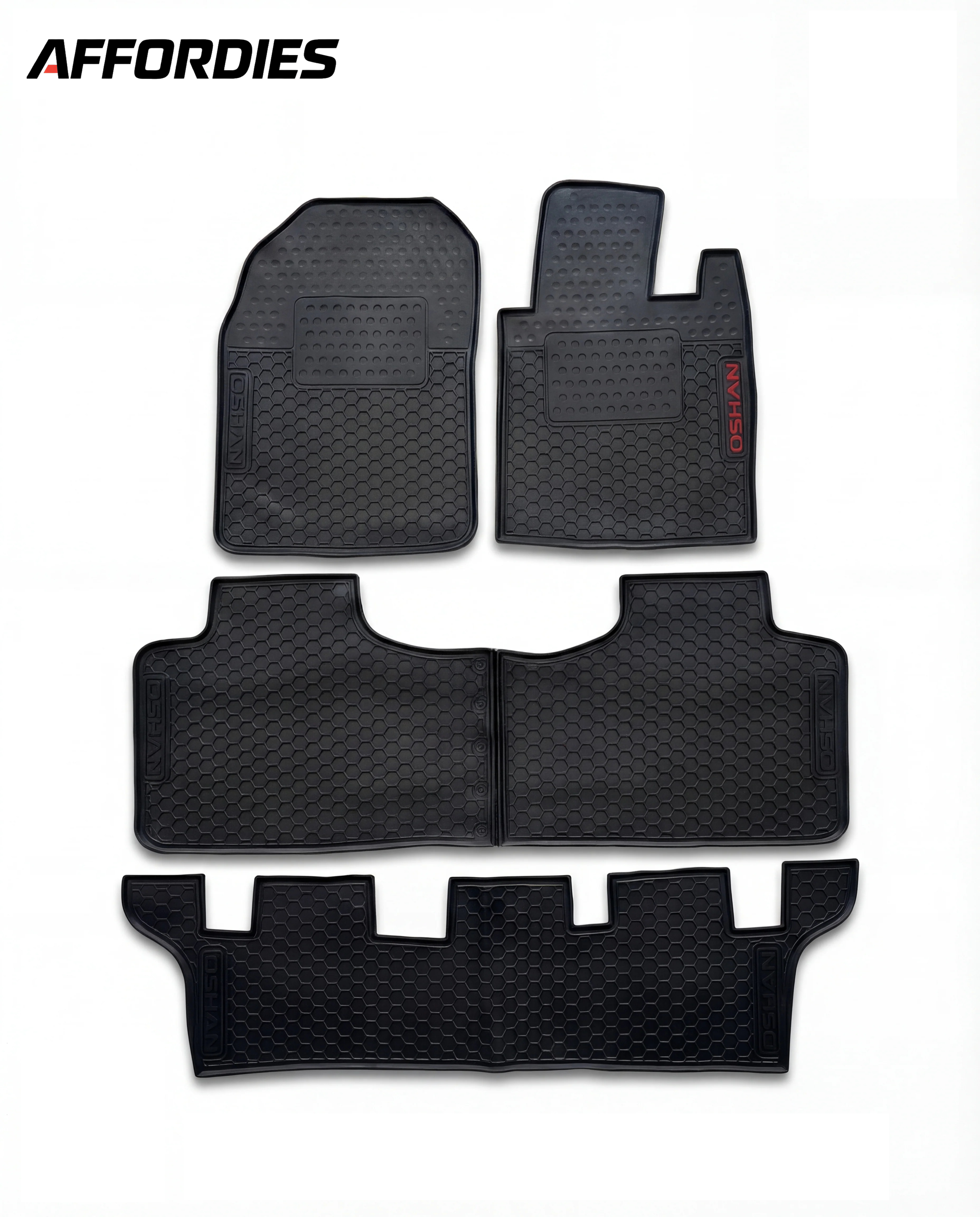 Changan Oshan X7 7-Seater 2022–2024 Premium Latex Car Floor Mats
