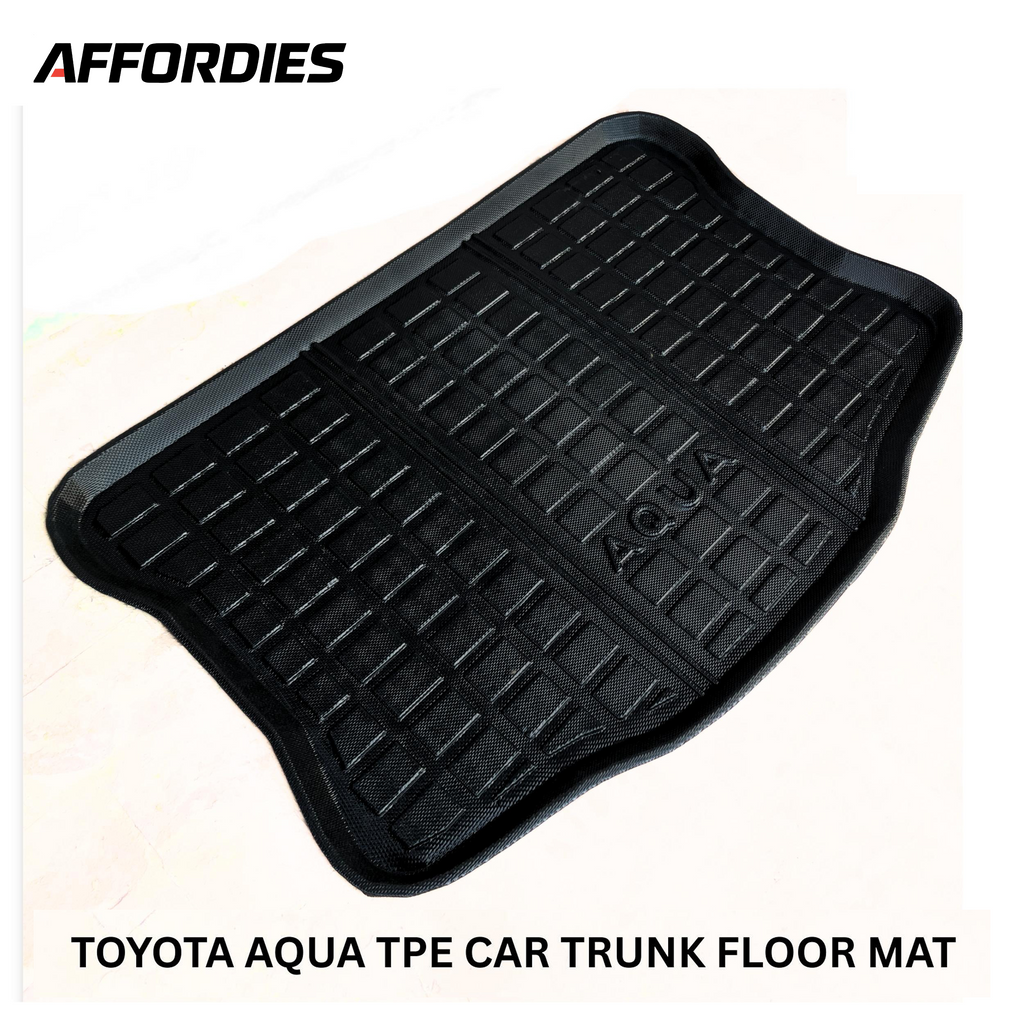 Toyota Aqua 2011–2024 9D TPE Trunk Mat