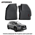 Toyota Corolla Cross 2020–2024 9D TPE Floor Mats