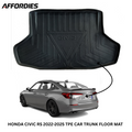 Honda Civic RS 2022–2024 9D TPE Trunk Mat