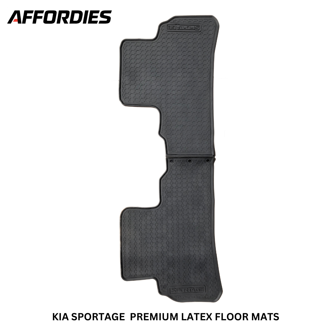 KIA Sportage 2019–2024 Premium Latex Rubber Car Floor Mats