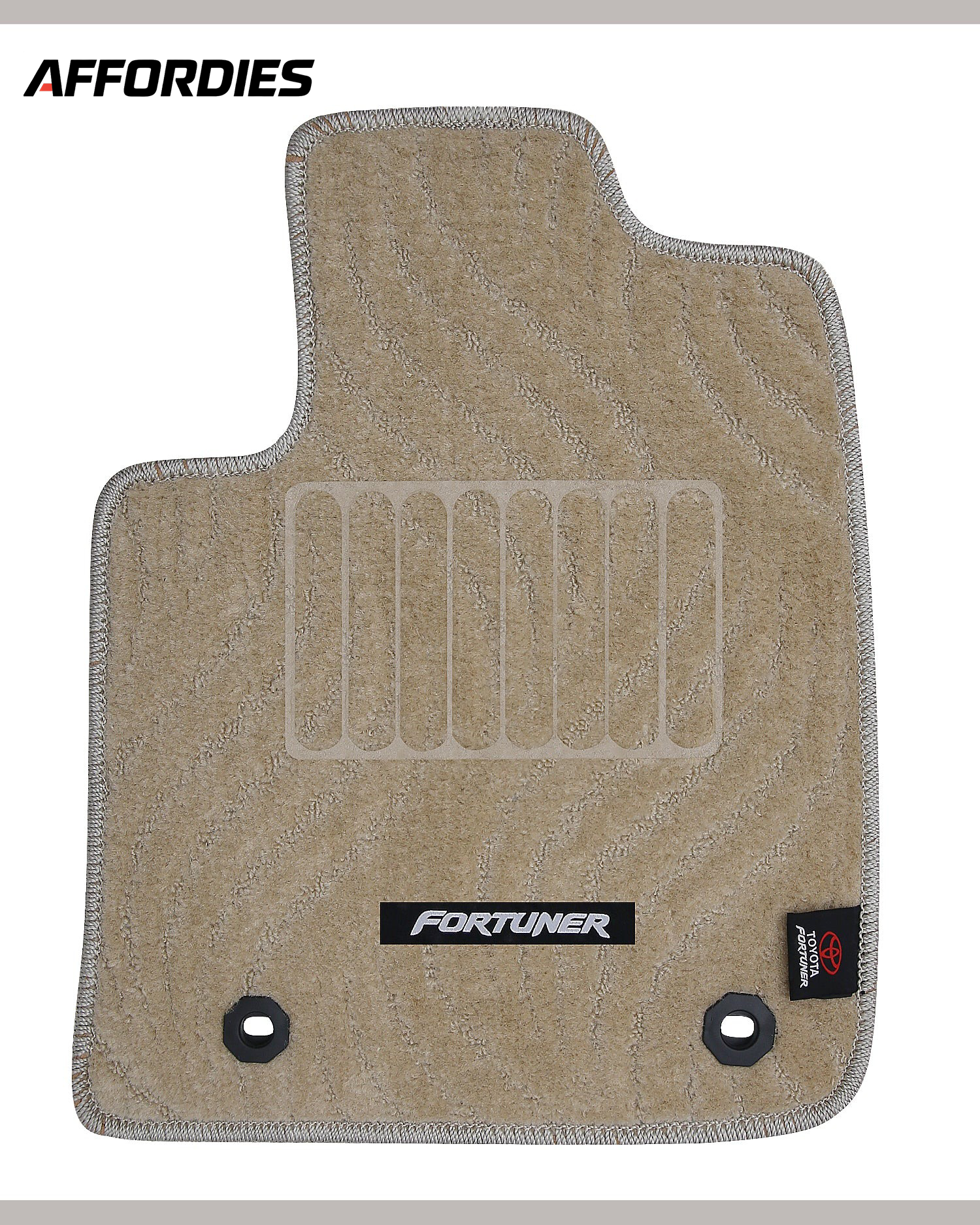 Toyota Fortuner 2014-Present Premium Carpet Car Floor Mats
