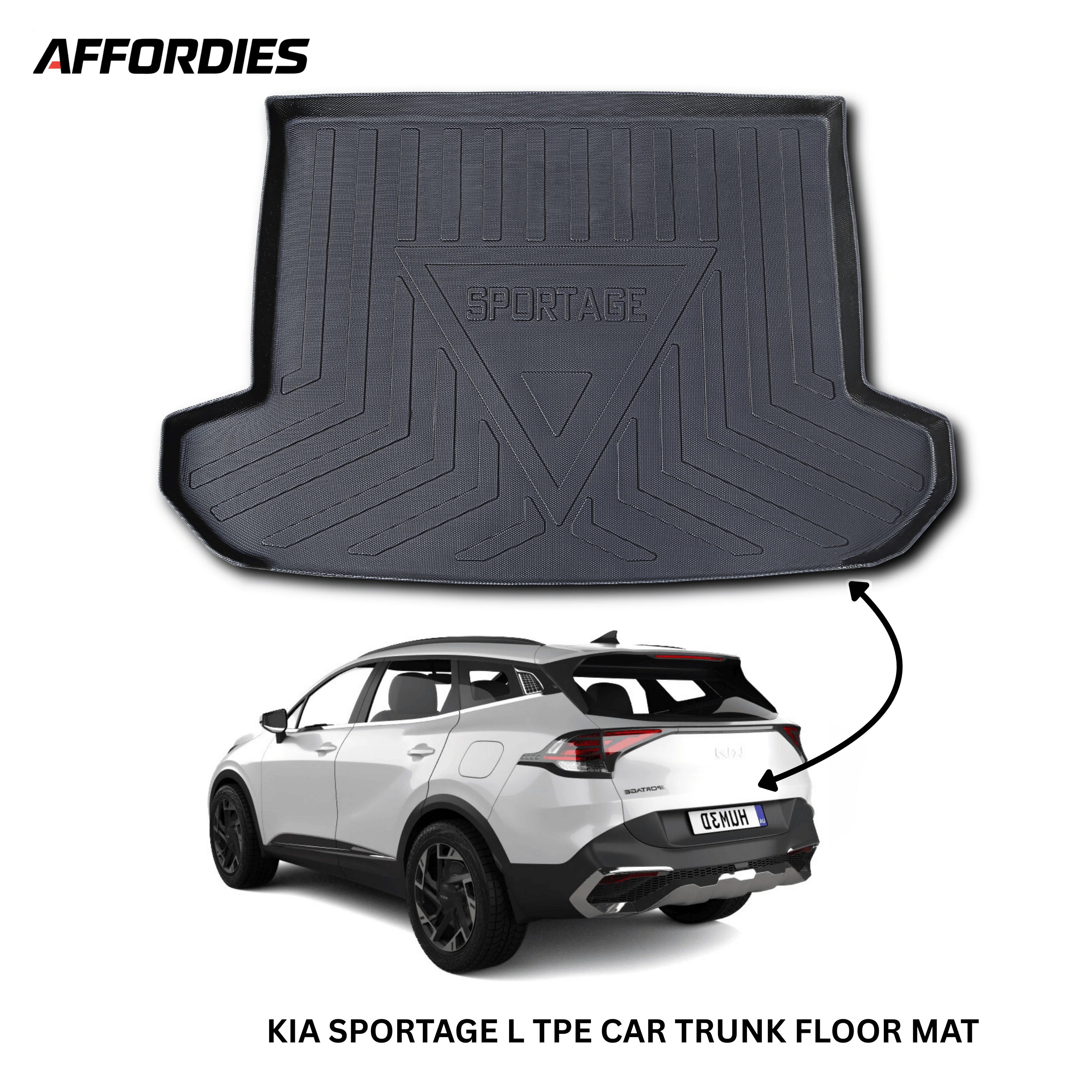 Kia Sportage L PHEV 2025 9D TPE Trunk Mat