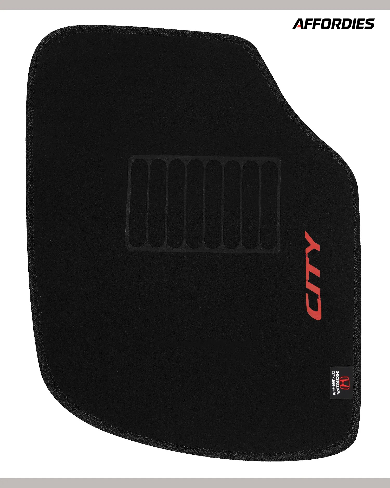 Honda City 2009–2020 Executive Side Logo Carpet Car Floor Mats