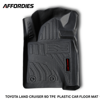 Toyota Land Cruiser V8 LC200 (2009–2026) 9D TPE Floor Mats – Custom Fit Heavy Duty