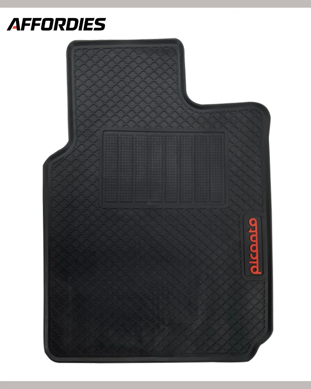 KIA Picanto 2019–Present Premium Latex Rubber Car Floor Mats