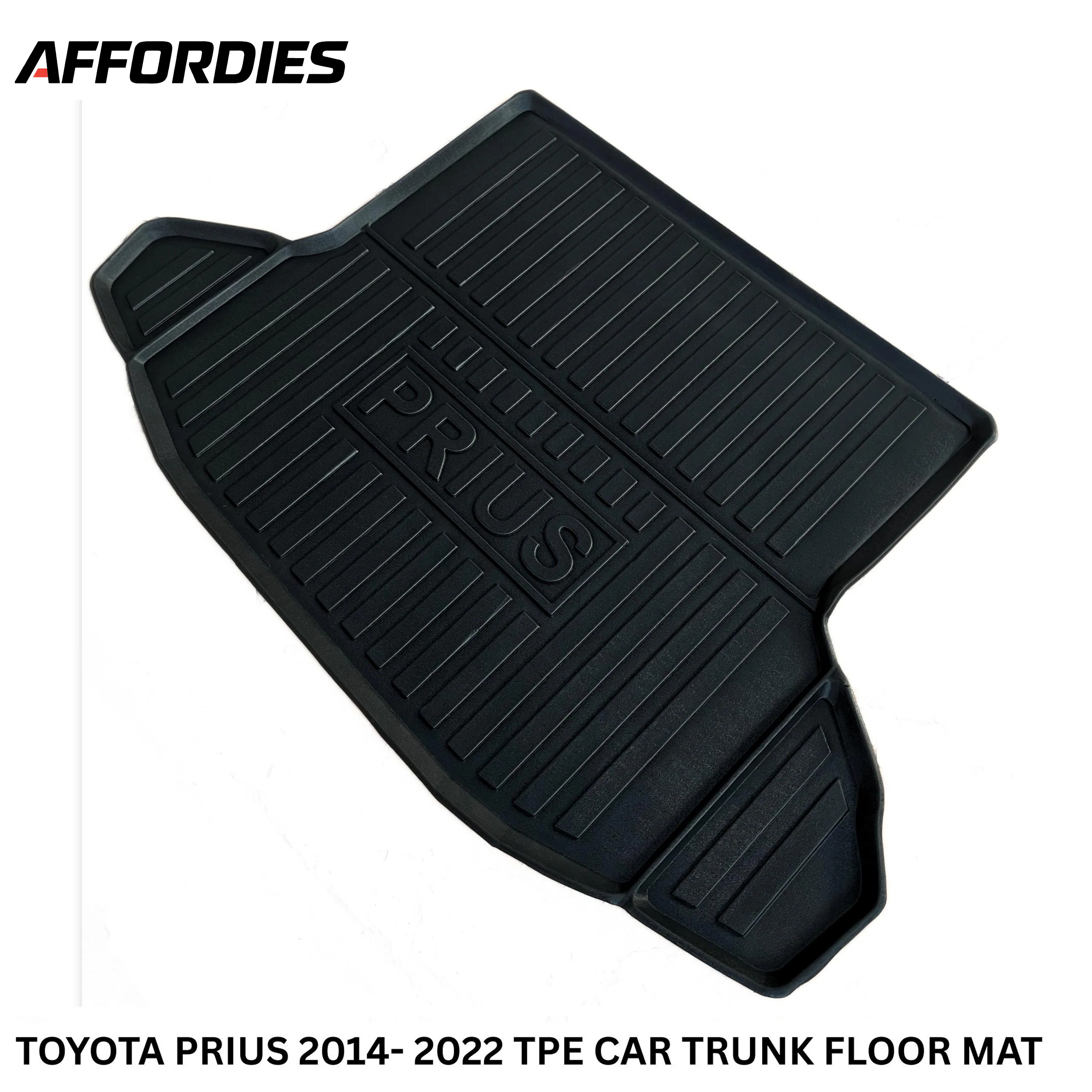 Toyota Prius Hybrid 2014-2022 9D TPE Trunk Mat
