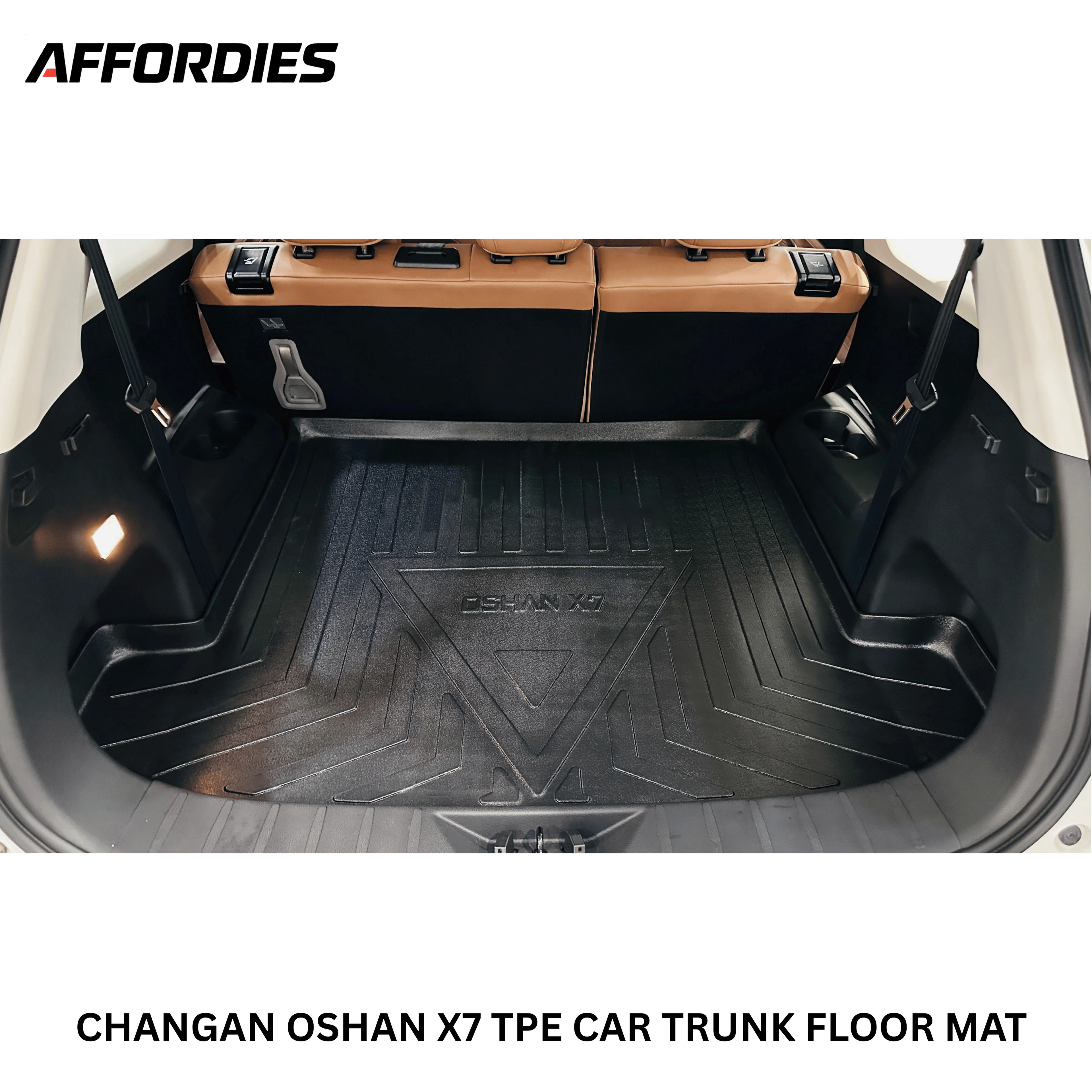 Changan Oshan X7 2022–2025 9D TPE Trunk Mat