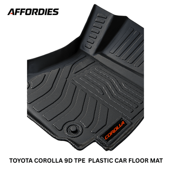 Toyota Corolla 2014–2026 9D TPE Floor Mats