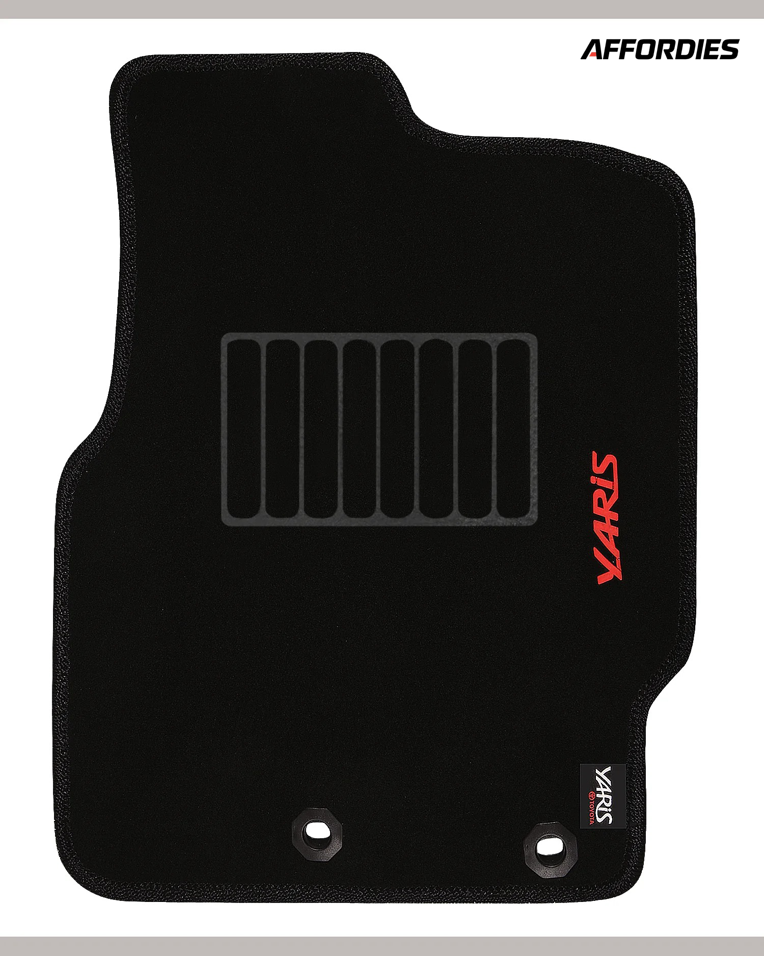 Toyota Yaris 2020-Present Executive Side Logo Carpet Car Floor Mats