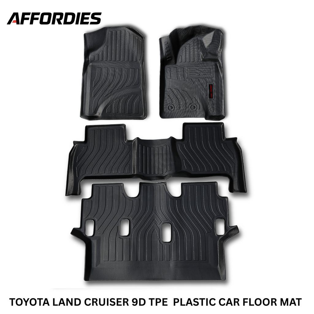 Toyota Land Cruiser FJ200 2008–2021 9D TPE Floor Mats
