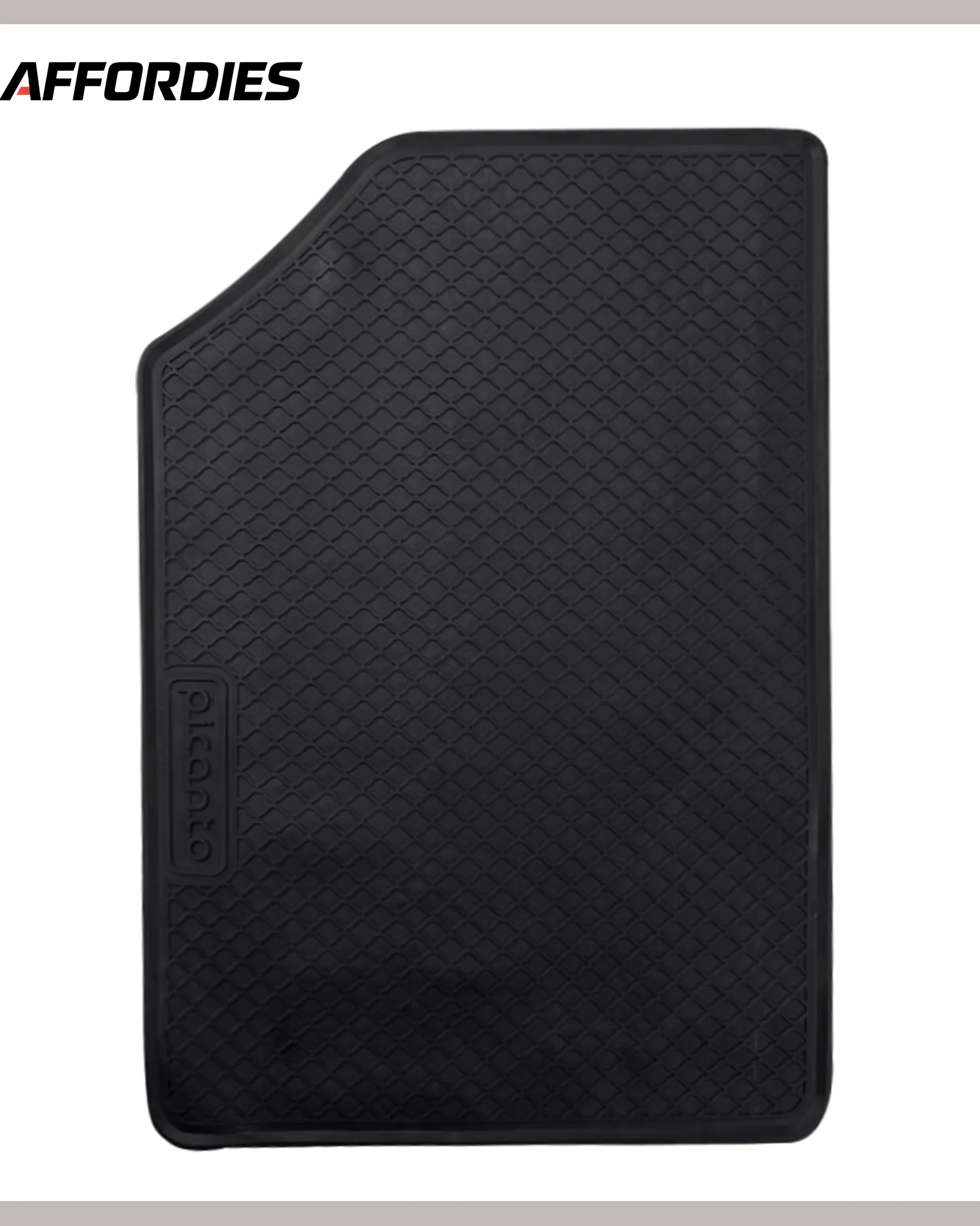 KIA Picanto 2019–Present Premium Latex Rubber Car Floor Mats