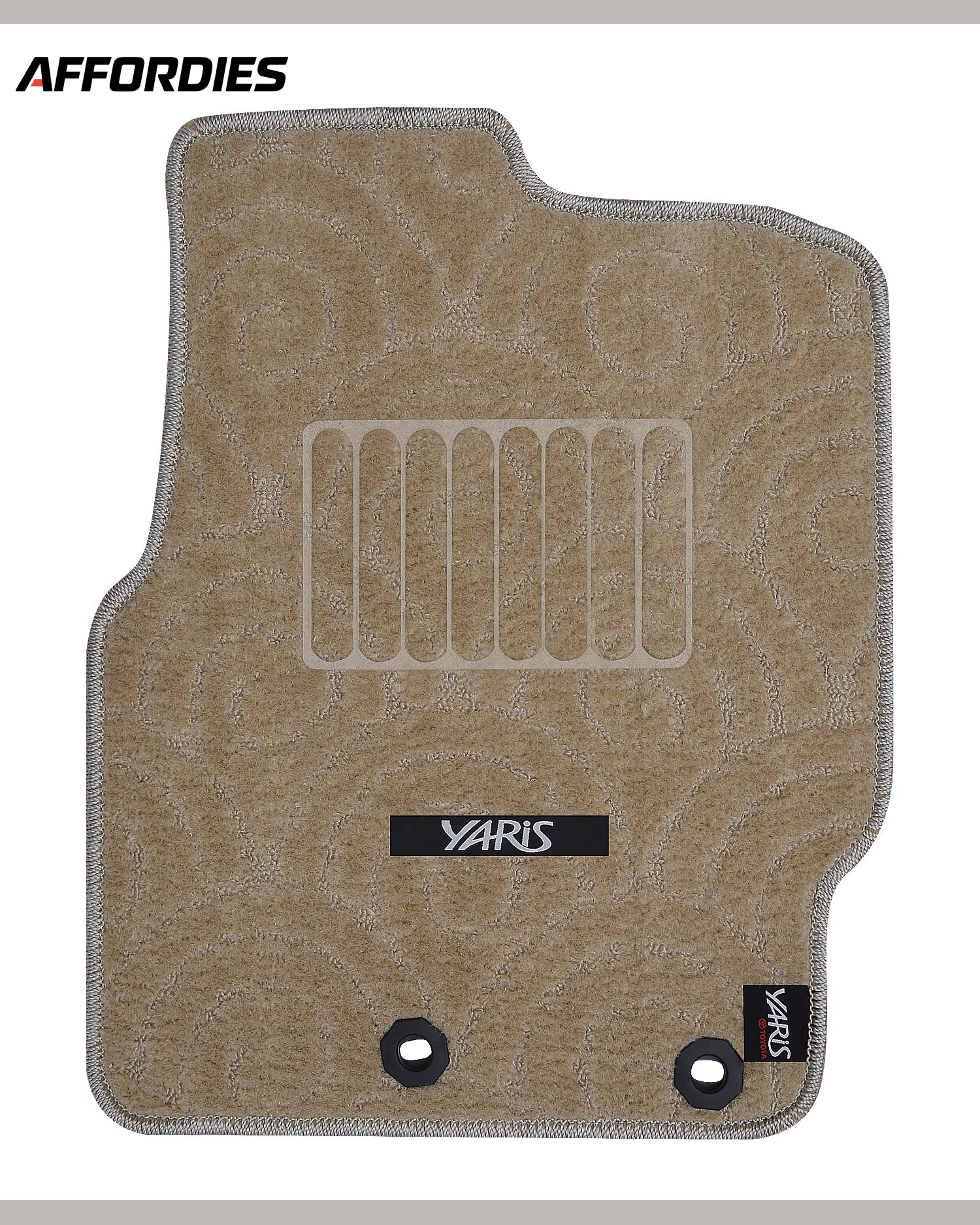 Toyota Yaris 2021-Present Premium Carpet Car Floor Mats |