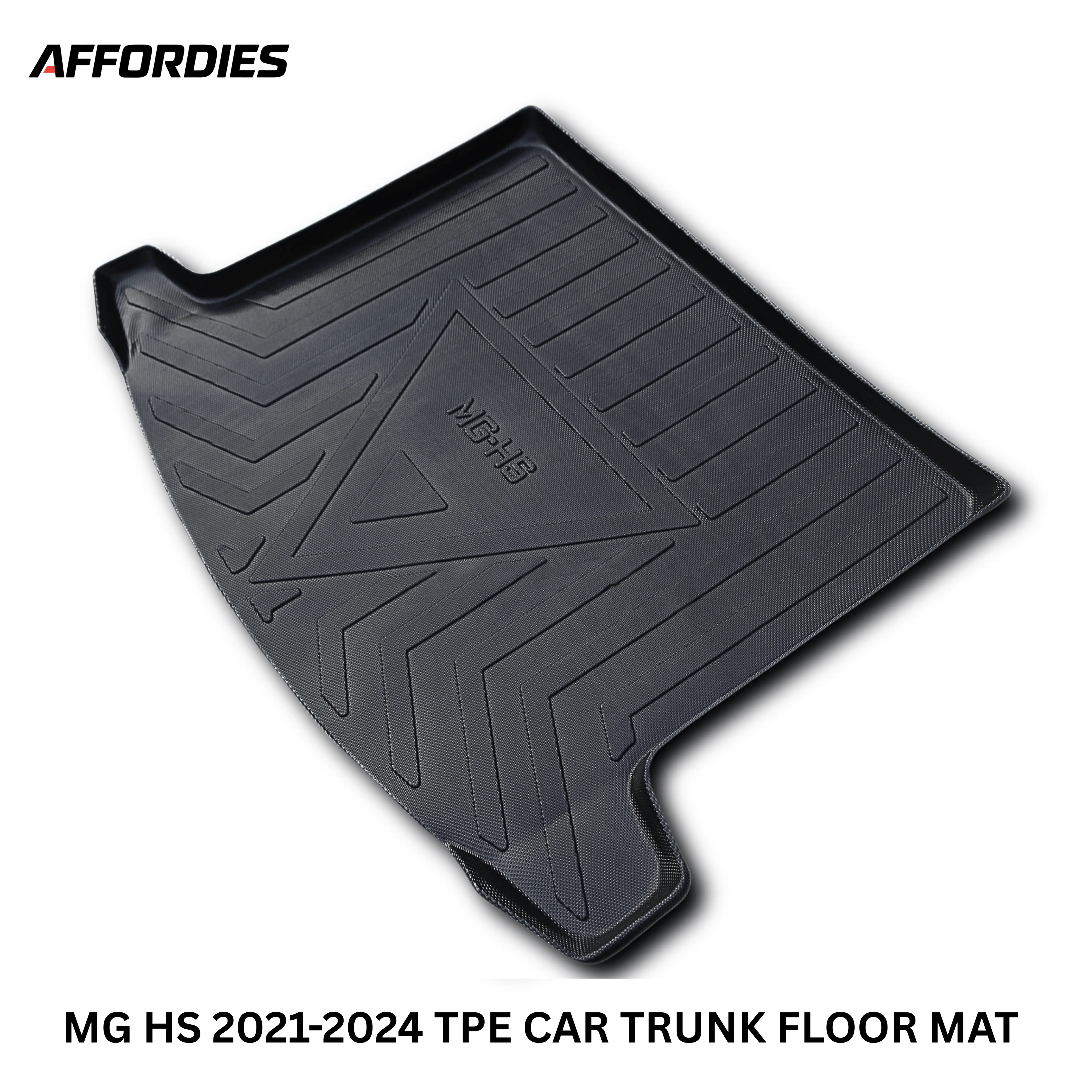 MG HS 2021–2024 9D TPE Trunk Mat