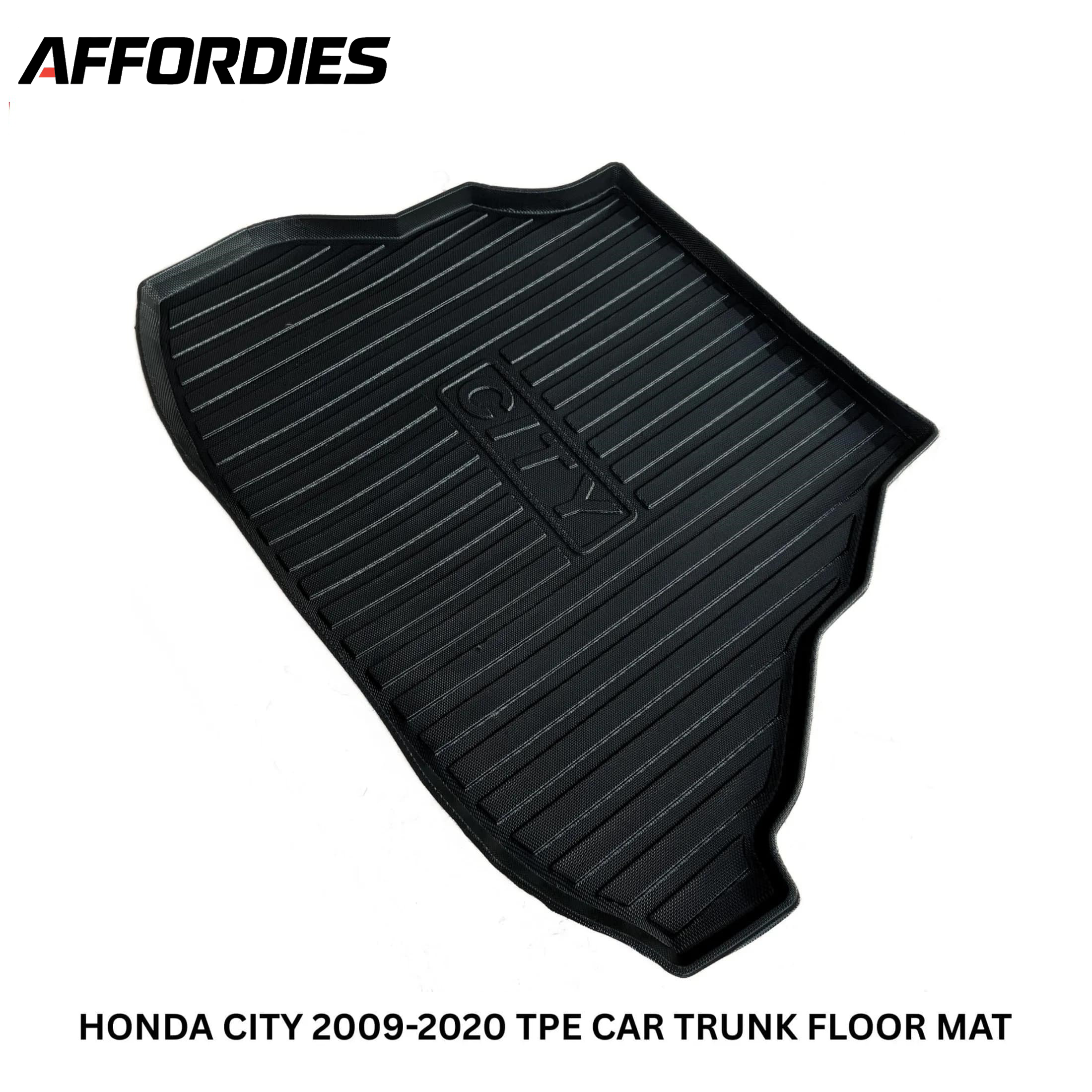 Honda City 2021–2024 9D TPE Trunk Mat