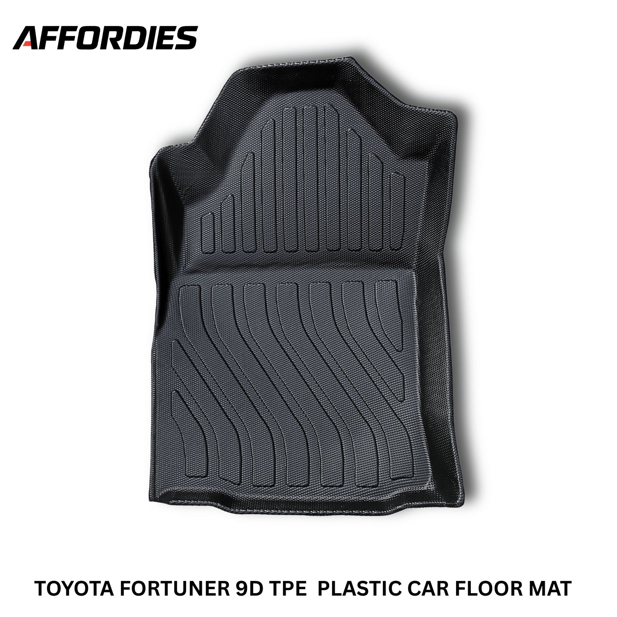 Toyota Fortuner 2016–2024 9D TPE Floor Mats