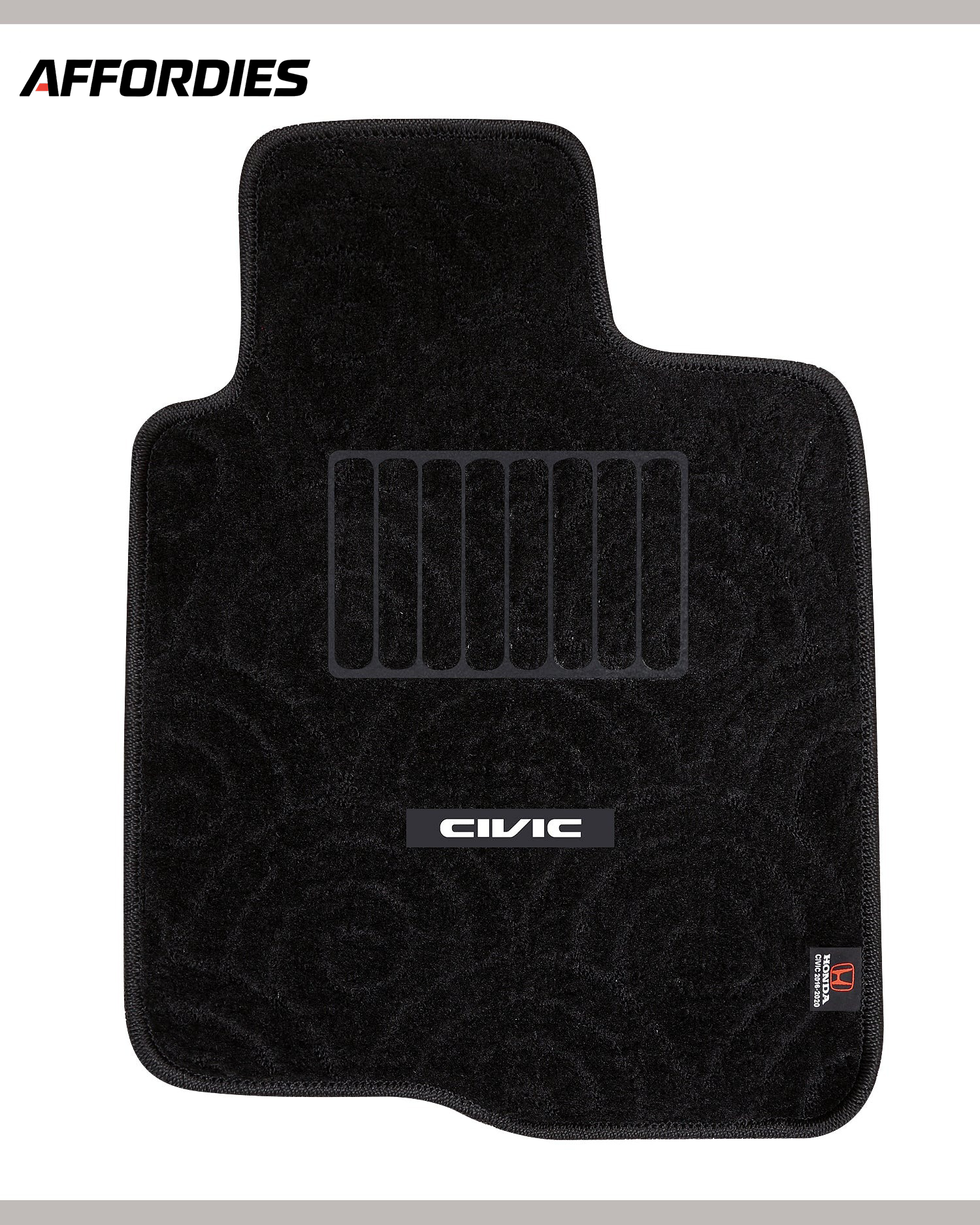 Honda Civic X 2016-2021 Premium Carpet Car Floor Mats