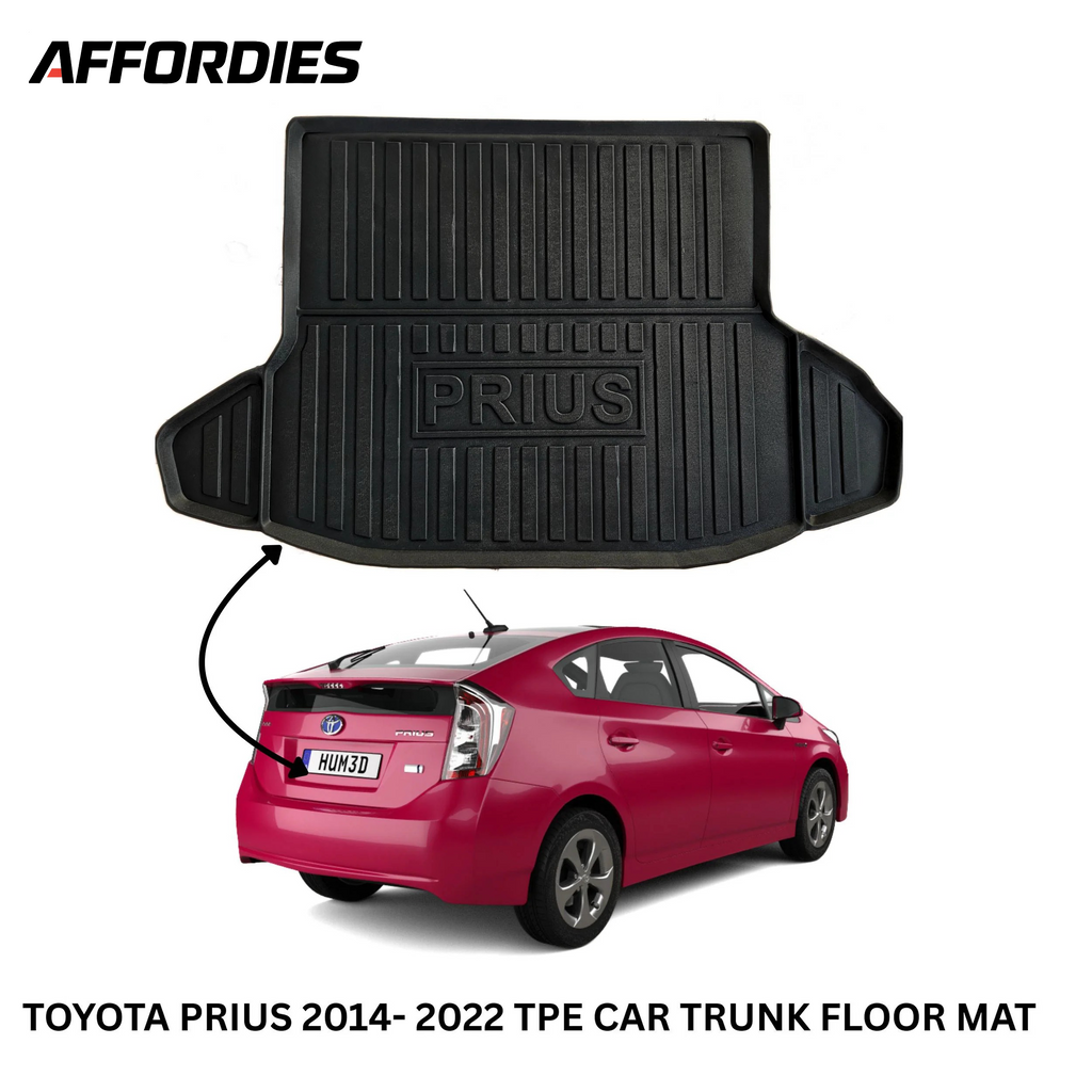 Toyota Prius Hybrid 2014-2022 9D TPE Trunk Mat