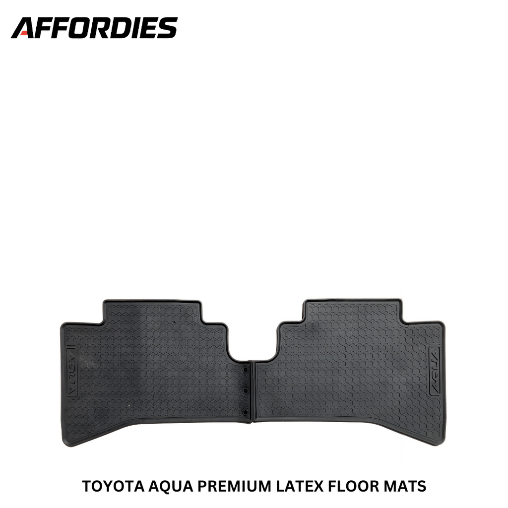 Toyota Aqua Premium Latex Pvc Car Floor Mats