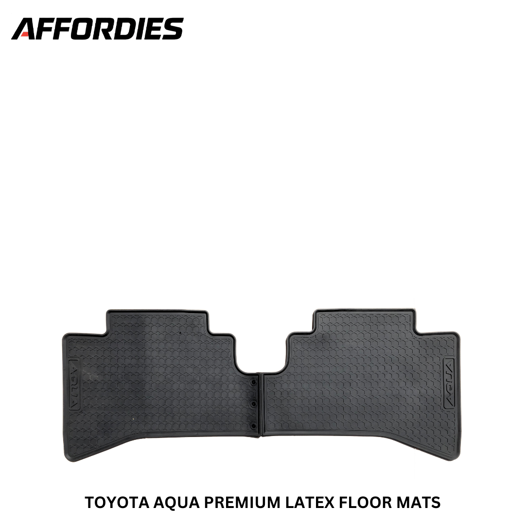 Toyota Aqua Premium Latex Pvc Car Floor Mats