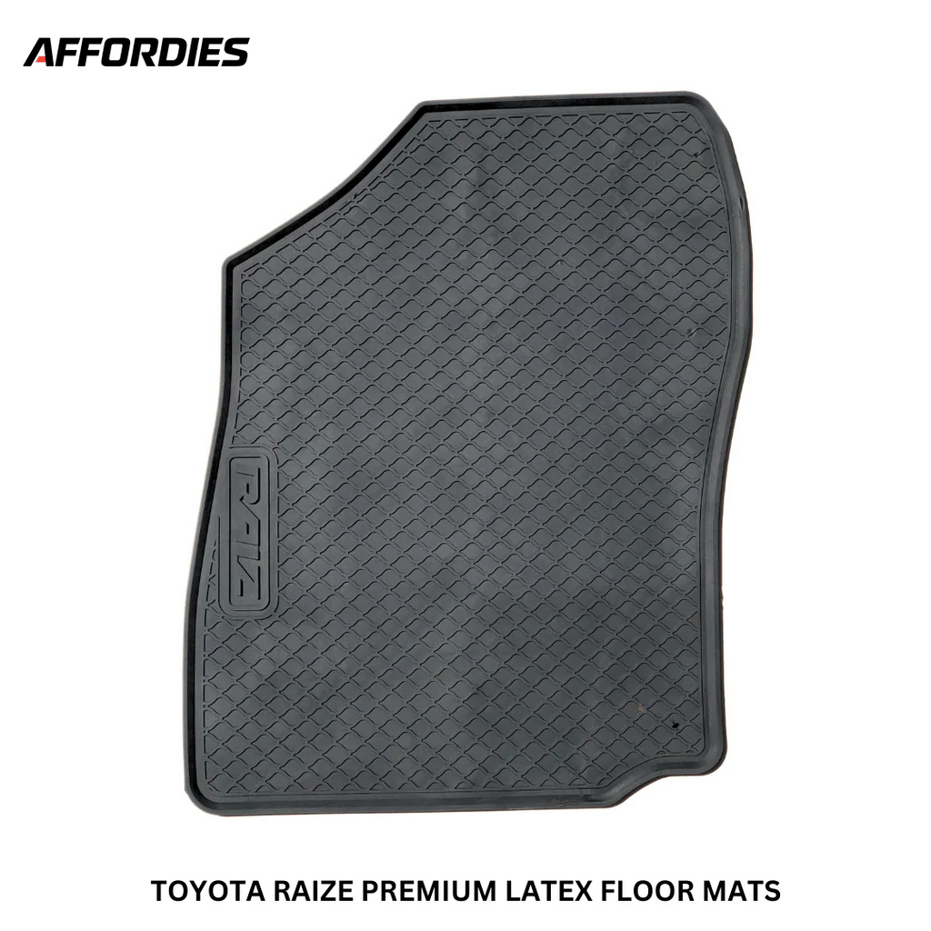 Toyota Raize 2020–2025 Premium Latex Rubber Car Floor Mats