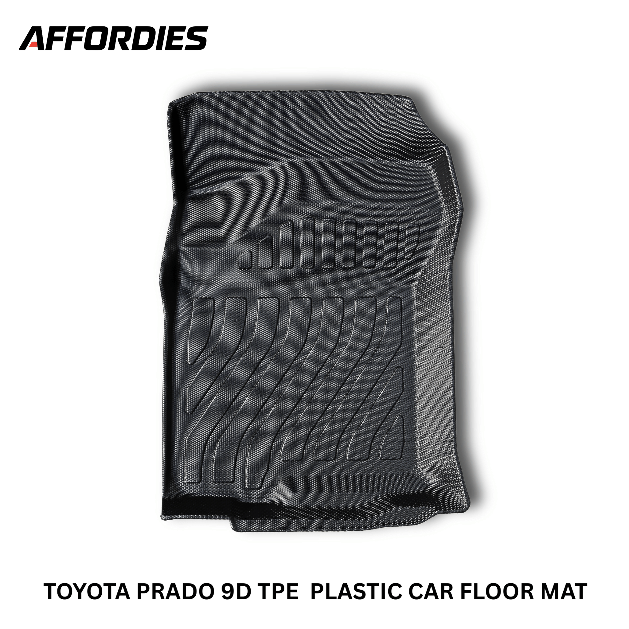 Toyota Prado FJ150 2009–2024 9D TPE Floor Mats