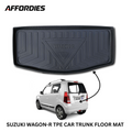 Suzuki Wagon R 2014–2025 TPE Plastic Trunk Mat