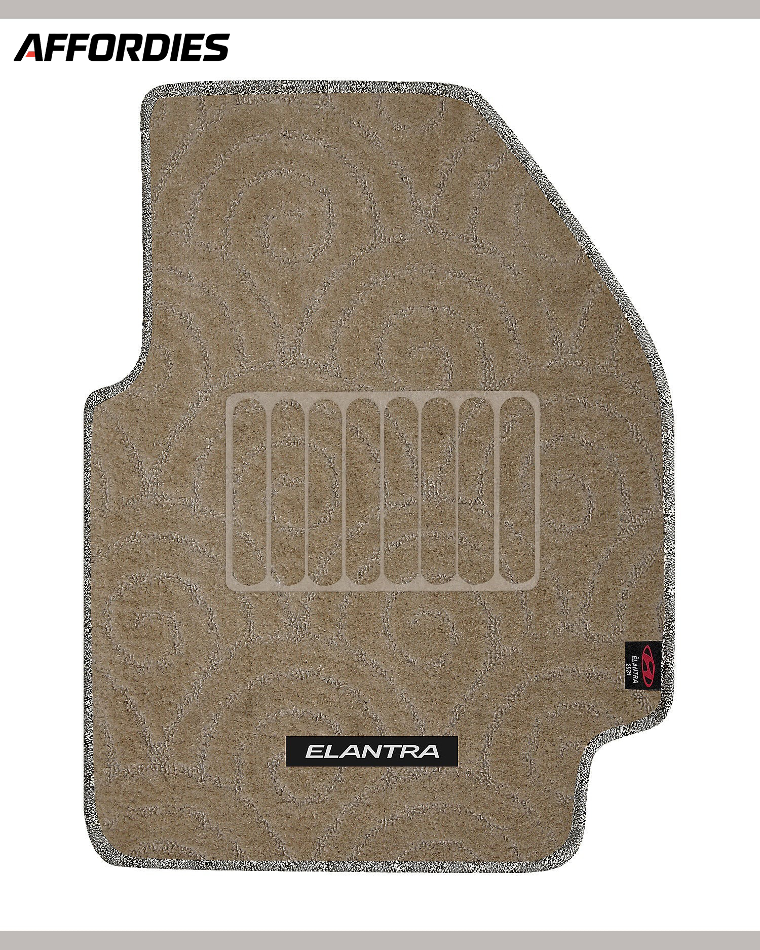 Hyundai Elantra 2021-Present Premium Carpet Car Floor Mats